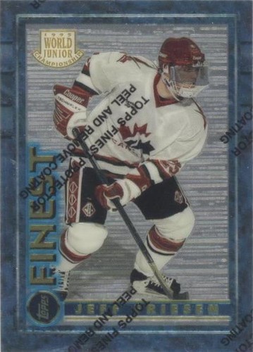 1994-95 Topps Finest - Jeff Friesen #159