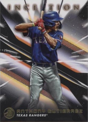 2023 Bowman Inception - Anthony Gutierrez #91