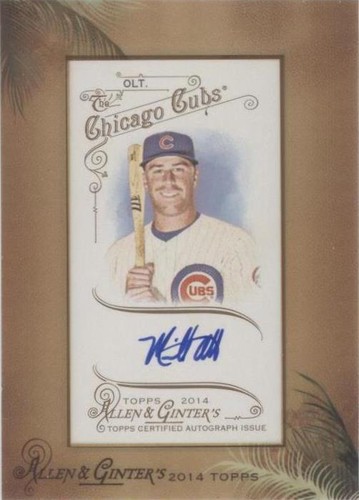 2014 Topps Allen & Ginter's - Mike Olt #AGA-MO