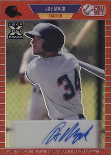 2021 Leaf Pro Set Metal - Joe Mack #PA-JM1
