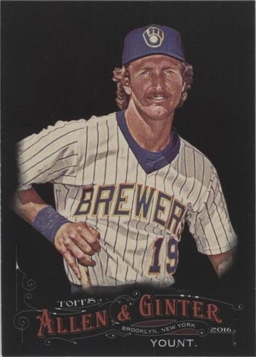 2016 Topps Allen & Ginter X - Robin Yount #117