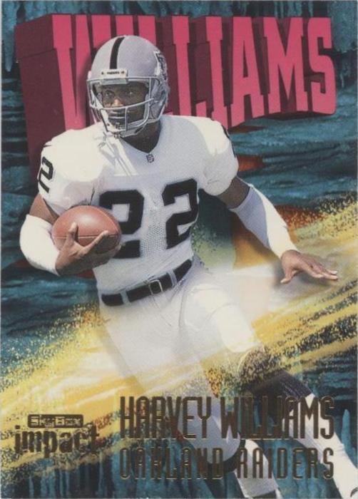 1997 Skybox Impact Harvey Williams #128