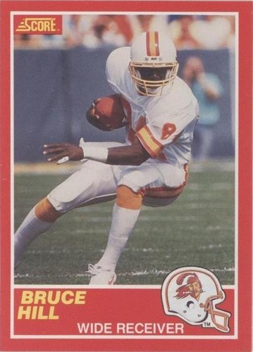 1989 Score Bruce Hill #115