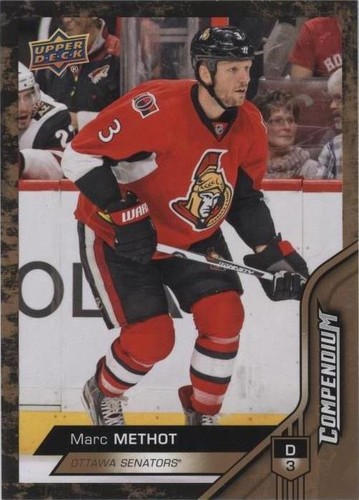 2016-17 Upper Deck Compendium - Marc Methot #483