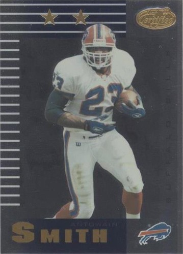 1999 Leaf Certified Antowain Smith #111
