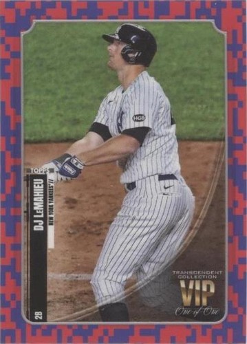 2021 Topps Transcendent Collection VIP Party - D.J. LeMahieu #VIP-76