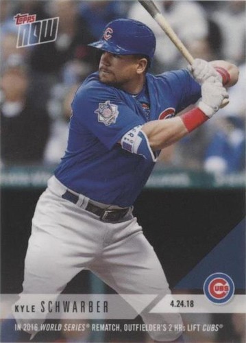 2018 Topps Now - Kyle Schwarber #122