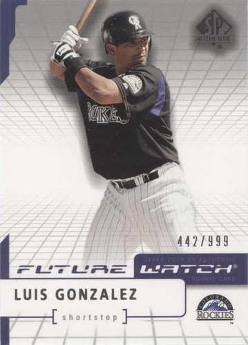 2004 SP Authentic - Luis Gonzalez #191