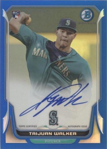 2014 Bowman - Taijuan Walker #BCAR-TW
