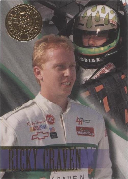 1996 Press Pass Premium - Ricky Craven #22