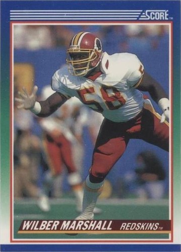 1990 Score Wilber Marshall #71