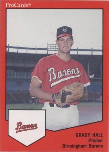 1989 ProCards Minor League Team Sets - Grady Hall #108