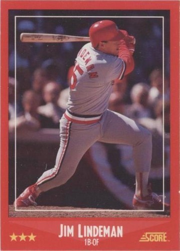 1988 Score - Jim Lindeman #302