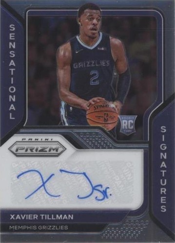 2020-21 Panini Prizm - Xavier Tillman #SS-XTM