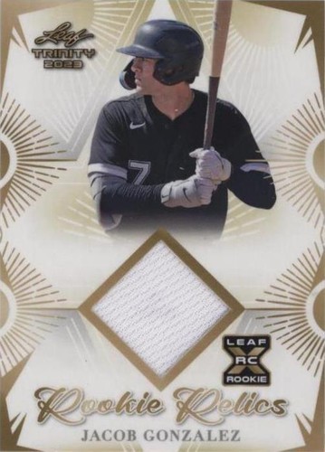2023 Leaf Trinity Mega Box - Jacob Gonzalez #RR-24