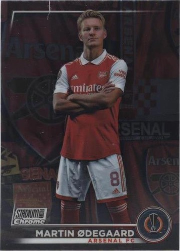 Martin Odegaard 2024-25 Topps Chrome UEFA Club Competitions Soccer