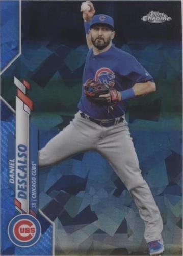 2020 Topps Chrome Update Series Sapphire Edition - Daniel Descalso #U-132