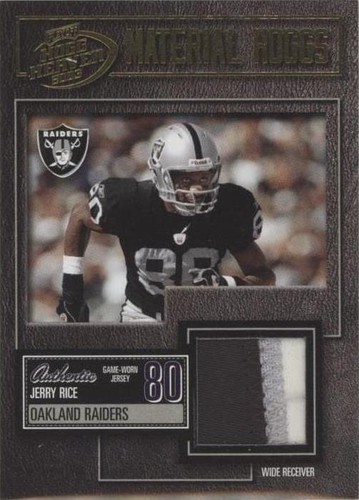 2003 Playoff Hogg Heaven Jerry Rice #MH-2