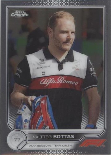 2022 Topps Chrome Formula 1 - Valtteri Bottas #58