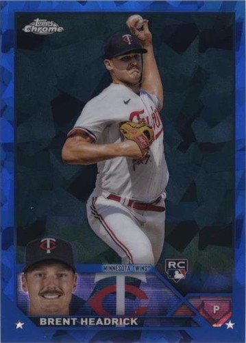 2023 Topps Chrome Update Series Sapphire Edition - Brent Headrick #USCS267