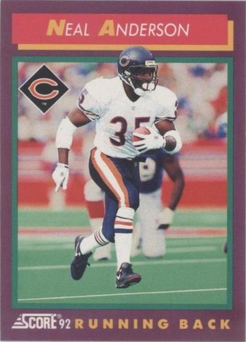 1992 Score Neal Anderson #170