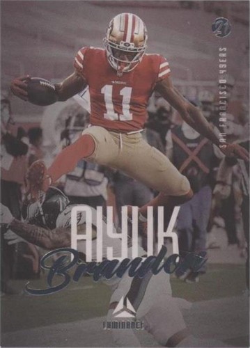 2021 Panini Luminance Brandon Aiyuk #89