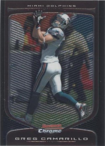 2009 Bowman Chrome Greg Camarillo #90