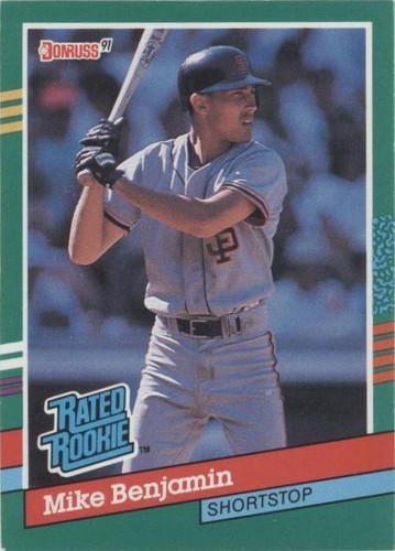 1991 Donruss - Mike Benjamin #432