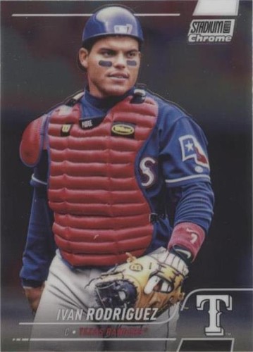 2022 Topps Stadium Club Chrome - Ivan Rodriguez #209