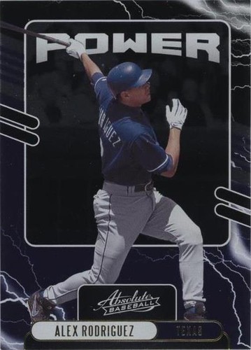 2021 Panini Absolute - Alex Rodriguez #PO-12