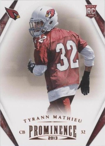2013 Panini Prominence Tyrann Mathieu #196