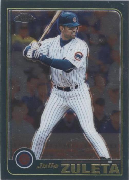 2001 Topps Chrome - Julio Zuleta #87