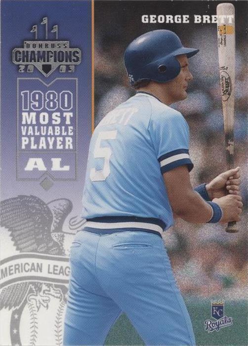 2003 Donruss 冠军 - George Brett #129