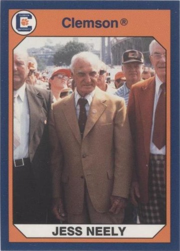 1990 Collegiate Collection Clemson Tigers Jess Neely #55