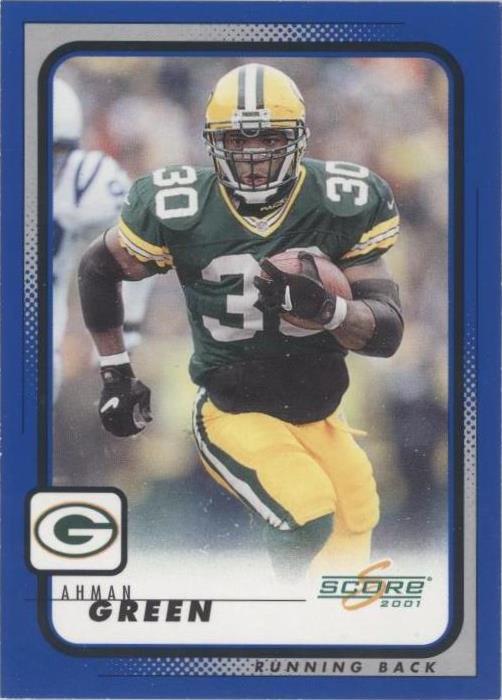 2001 Score Ahman Green #76