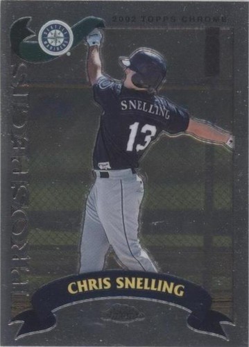 2002 Topps Chrome Traded & Rookies - Chris Snelling #T225