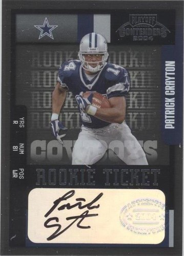 2004 Playoff Contenders Patrick Crayton #189