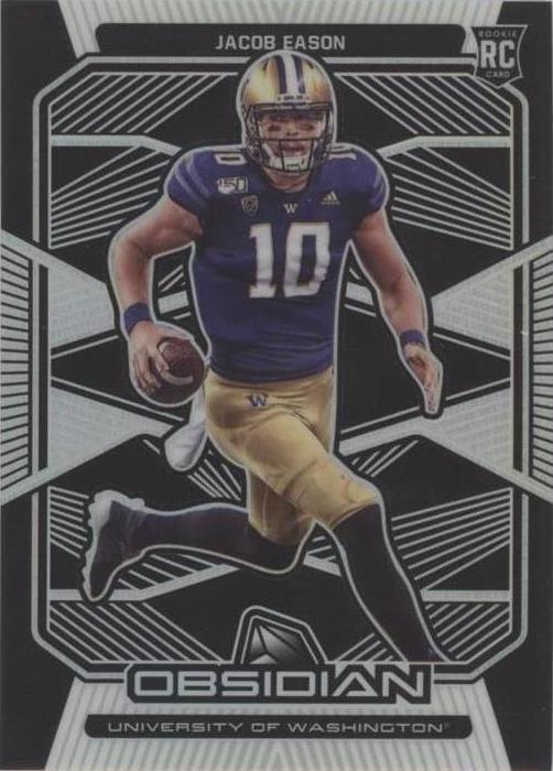 2020 Panini Obsidian Draft Picks Jacob Eason #16