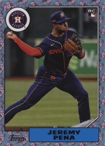 2022 Topps Japan Edition - Jeremy Pena #87B-30