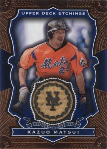 2004 Upper Deck Etchings - Kazuo Matsui #BE-KM