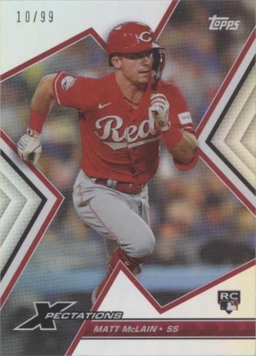 Lot Of 20 2023 Topps Now Matt McLain #393 Rookie Card RC 9th