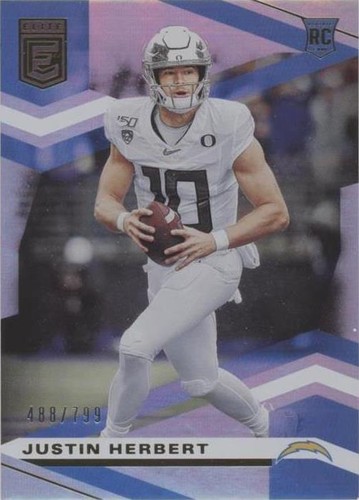 2020 Panini Donruss Elite Justin Herbert #104