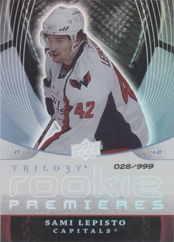 2008-09 Upper Deck Trilogy - Sami Lepisto #101