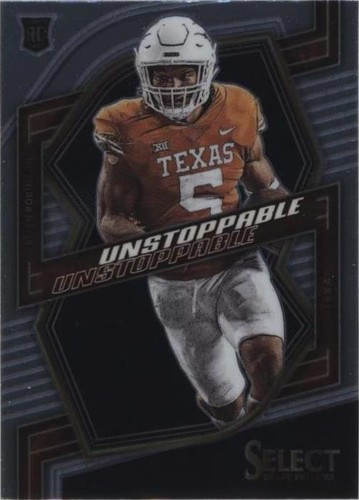 2023 Panini Select Draft Picks Bijan Robinson #UN-5