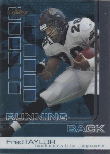 2002 Topps Finest Fred Taylor #56