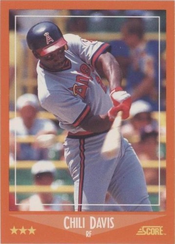 1988 Score Rookies & Traded - Chili Davis #28T