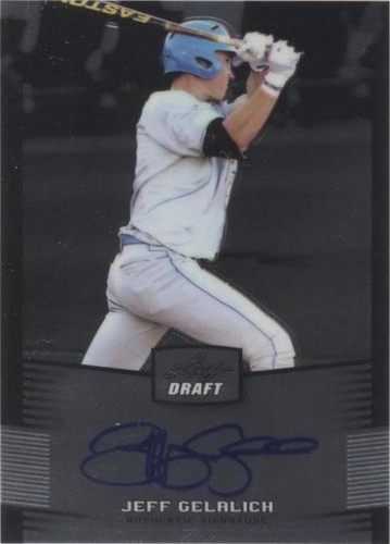 2012 Leaf Metal Draft - Jeff Gelalich #BA-JG2