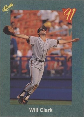 1991 Classic Update Green Travel Edition - Will Clark #T9