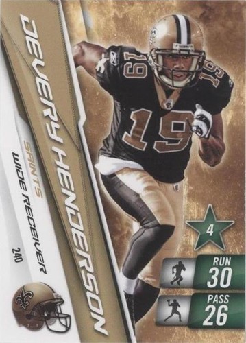 2010 Adrenalyn XL Devery Henderson #240