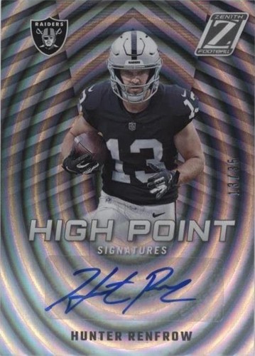 2022 Panini Zenith Hunter Renfrow #HP-HR